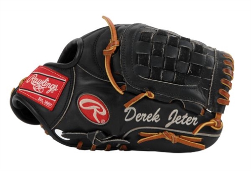 2003 Derek Jeter Game Used and Signed Fielders Glove (PSA/DNA and Steiner)